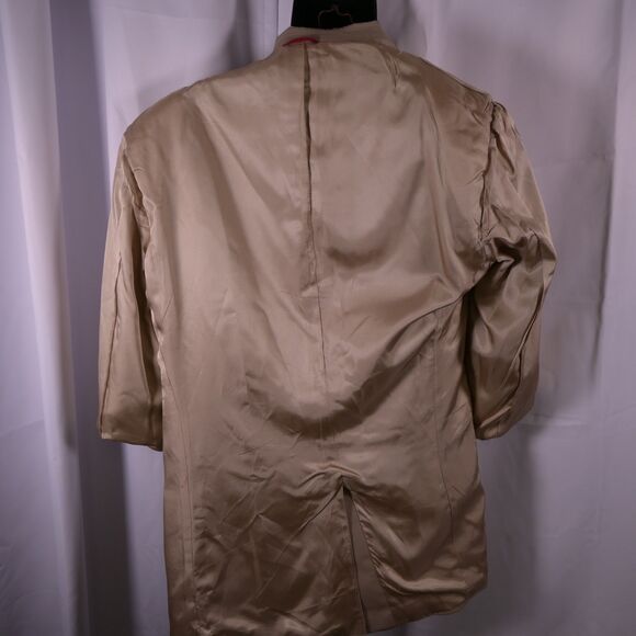 Jos A Bank Mens 42L Beige Single Vent 2-Button Sports Coat Blazer - Picture 6 of 9